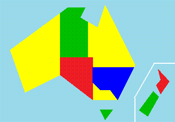 search map for golf courses in Australia & New Zealand